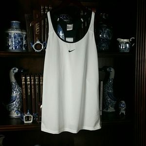 Nike|Women's|White|Running|Tank Top